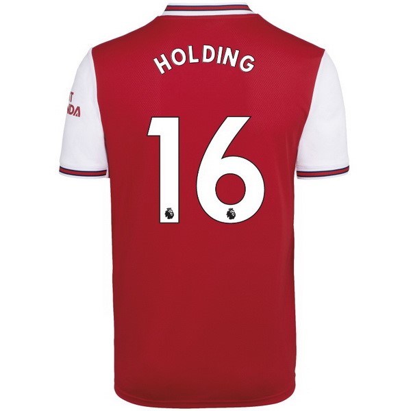 Camiseta Arsenal NO.16 Holding Primera equipo 2019-20 Rojo